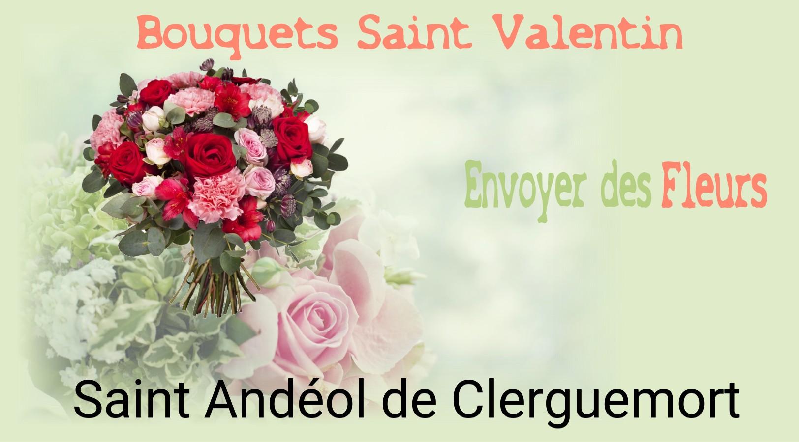 Roses de Saint-Valentin livrées à Saint-Andéol-de-Clerguemort